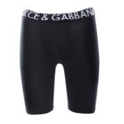Dolce & Gabbana Långa Boxershorts för Män Black, Herr