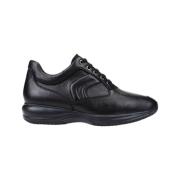 Geox Stiliga Bekväma Herr Sneakers Black, Herr