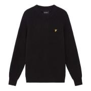 Lyle & Scott Svarta Tröjor Black, Herr