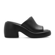 Salvatore Ferragamo ‘Deva’ platform mules Black, Dam