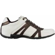 Camel Active Flexibel Lädersneaker med Soft-Walk System White, Herr