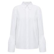 Dorothee Schumacher Blus Poplin Power White, Dam