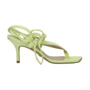 Stuart Weitzman Lalita75Sj9 Gröna Mocka Högklackade Sandaler Green, Da...