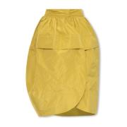 Jil Sander Kjol med veck Yellow, Dam