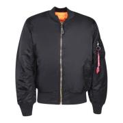 Alpha Industries Bomber Jackets Black, Herr