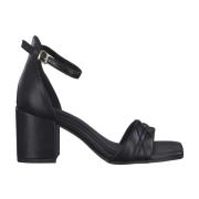 Marco Tozzi Flat Sandals Black, Dam