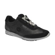 Mephisto Dam Metallic Svart Vandringssko Black, Dam