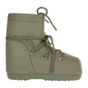 Moon Boot Grön Khaki Damgummistövel Green, Dam