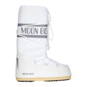 Moon Boot Vita Ankelboots med Isolerande Vaddering White, Herr