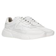 Tamaris Vita Läder Sneakers för Kvinnor White, Dam