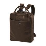 Aeronautica Militare Backpacks Brown, Herr