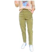 Aeronautica Militare Sammet Cargo Byxor Green, Dam