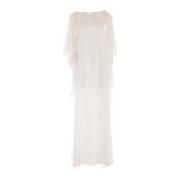 Alberta Ferretti Maxi dagklänning White, Dam