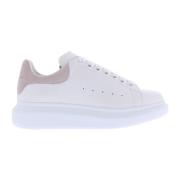 Alexander McQueen Oversized Läder Sneakers White, Dam