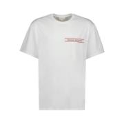Alexander McQueen Logo T-shirt White, Herr