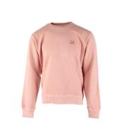 C.p. Company Rosa Bomullsfleece Tröja för Herrar Pink, Herr