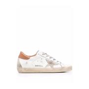 Golden Goose Super-Star Låga Top Sneakers White, Herr