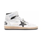 Golden Goose Sky-Star Hög Topp Snörskor White, Dam