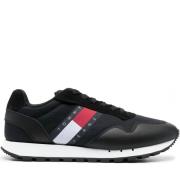 Tommy Jeans Retro Svarta Sneakers för Män Black, Herr