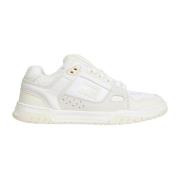 Tommy Jeans Beige Läder Sneakers Beige, Herr