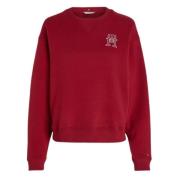 Tommy Jeans Stiliga Herrtröjor Red, Dam