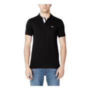 Tommy Jeans Tommy Hilfiger Jeans Mens Polo Black, Herr