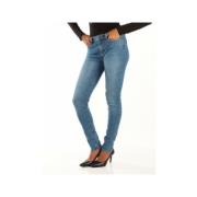 Love Moschino Slim-fit Jeans för kvinnor Blue, Dam