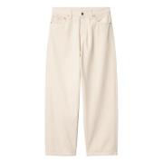 Carhartt Wip Naturligt sköljd Derby Pant Walker Twill Beige, Herr