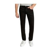 Nudie Jeans Organisk bomull Grim Tim Jeans Black, Herr