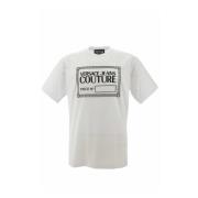 Versace Jeans Couture Ikoniskt Logga Herr T-shirt White, Herr
