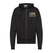 Versace Jeans Couture Dragkedja-hoodie Black, Herr