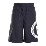 Versace Jeans Couture Svarta Herrshorts - Storlek 50 Black, Herr