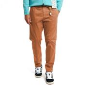 White Sand Chino Pantalone i Rost Brown, Herr