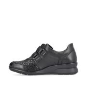 Rieker Stilfulla Lätta Sneakers Black, Dam