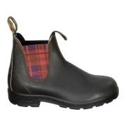 Blundstone Färgglada Beatle Beatles 2100 Burgundy Tartan Brown Stövlar...