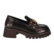 Via Vai Svarta Loafers Black, Dam