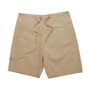 Maharishi U.s. Cargo Loose Fit Shorts Beige, Herr