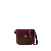 Etro Burgundy Läder Crossbody-väska Red, Dam