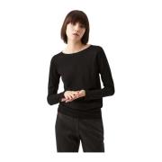 Brunello Cucinelli Gnistrande silke- och kaschmir-sweatshirt Black, Da...