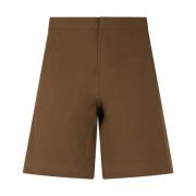 Ermenegildo Zegna Casual Shorts Brown, Herr