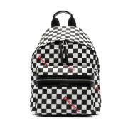 Palm Angels Damier Check Logo Ryggsäck Black, Herr