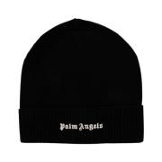 Palm Angels Bomullsmössa med logotyp Black, Herr