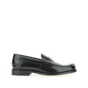 Tod's Svarta platta skor Black, Herr