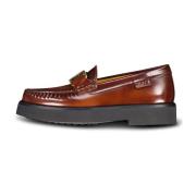 Tod's Stiliga läderloafers Brown, Herr