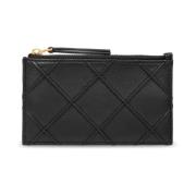 Tory Burch Läderkorthållare Black, Dam