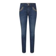 MOS MOSH Naomi Shade Jeans Blue, Dam