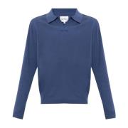 Norse Projects ‘Leif’ pikétröja Blue, Herr