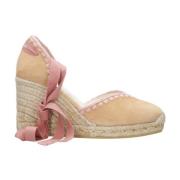 Espadrilles Wedges Brown, Dam