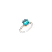 Pomellato Petit Precious Diamond Sky Ring Blue, Dam