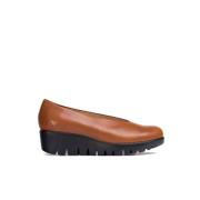 Wonders Fly Dam Sandal med MemoryGel Innersula Brown, Dam